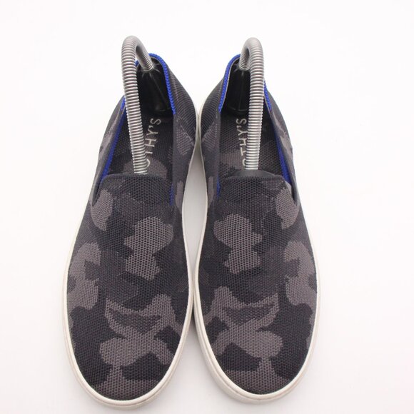 Rothy's The Original Women's Size 8 Slip On Sneaker Grey Camo Camouflage Sneaker - Picture 2 of 9
